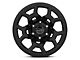 Black Rhino Overland Matte Black 6-Lug Wheel; 17x9.5; -18mm Offset (05-15 Tacoma)