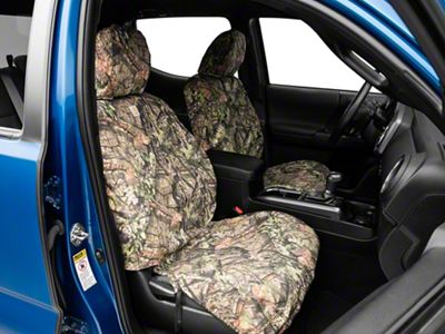 Covercraft SeatSaver Custom Front Seat Covers; Carhartt Mossy Oak Break-Up Country (05-15 Tacoma w/ Bucket Seats)