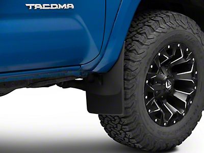 N-Fab Tacoma Cab Length Podium Nerf Side Step Bars; Textured Black