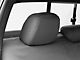 Covercraft Seat Saver Polycotton Custom Second Row Seat Cover; Charcoal (16-23 Tacoma Double Cab)