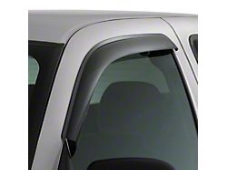 Ventvisor Window Deflectors; Front; Dark Smoke (16-22 Tacoma Access Cab)