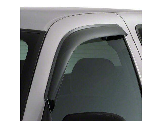 Ventvisor Window Deflectors; Front; Dark Smoke (05-15 Tacoma Regular Cab)