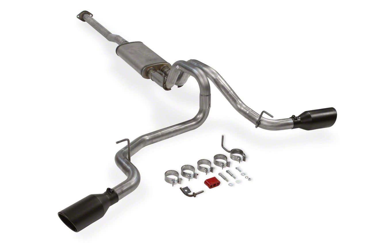 Flowmaster FlowFX Dual Exhaust System w/ Black Tips Side Exit