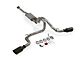Flowmaster FlowFX Dual Exhaust System with Black Tips; Side Exit (05-15 4.0L Tacoma)