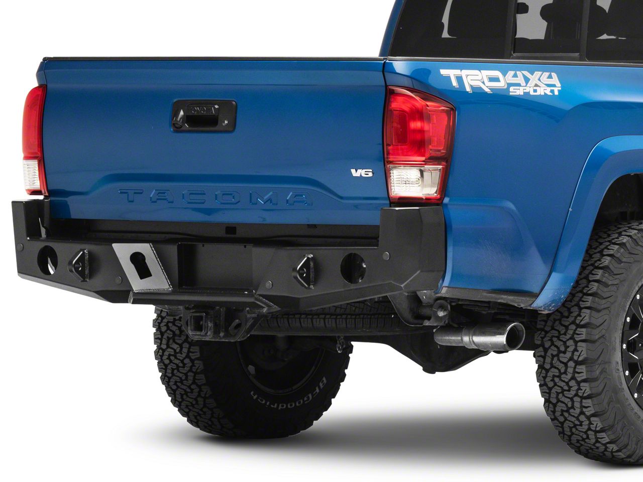 Expedition One Tacoma Range Max Rear Bumper; Textured Black TACO16+RB ...