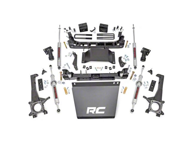 Rough Country 6-Inch Suspension Lift Kit with Lifted N3 Struts and Premium N3 Shocks (16-23 Tacoma)