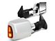 Powered Heated Towing Mirrors with Amber Turn Signals; Chrome (16-22 Tacoma)
