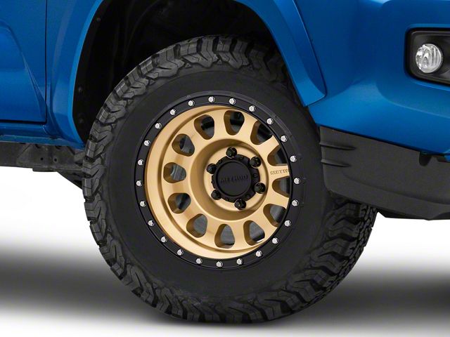Method Race Wheels MR315 Gold 6-Lug Wheel; 17x9; -12mm Offset (16-23 Tacoma)