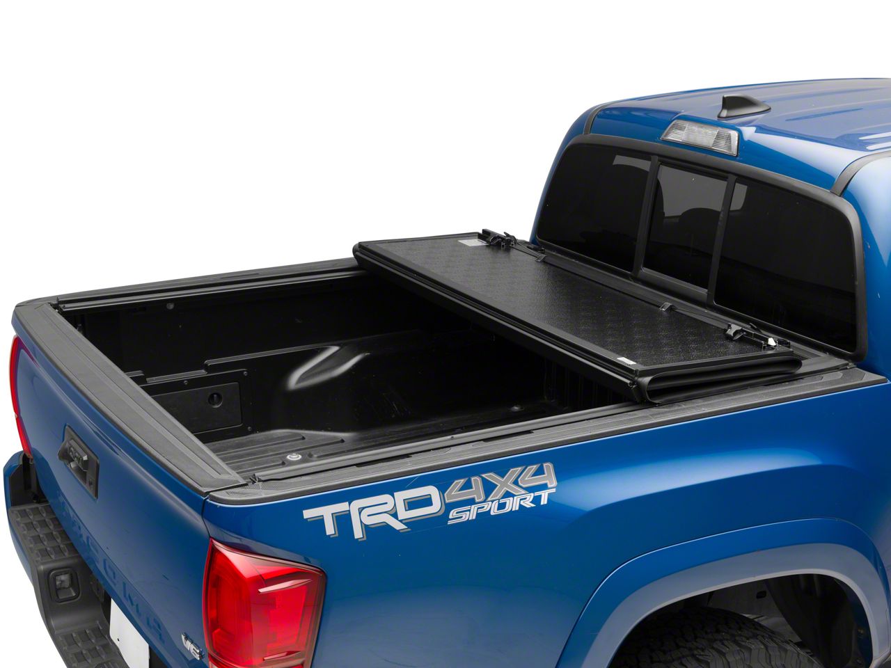 Rough Country Tacoma Low Profile Hard Tri Fold Tonneau Cover Tt6973 16