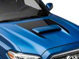 SEC10 Hood Decal; Gloss Black (16-23 Tacoma)