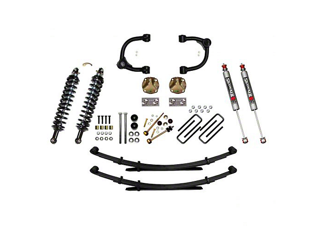 SkyJacker 3-Inch Upper A-Arm Lift Kit with Front Coil-Overs, Rear Leaf Springs and M95 Performance Shocks (05-15 6-Lug Tacoma, Excluding TRD Pro)