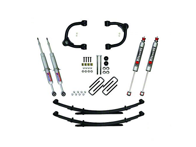 SkyJacker 3-Inch Upper A-Arm Lift Kit with Rear Leaf Springs and M95 Performance Shocks (05-15 6-Lug Tacoma, Excluding TRD Pro)