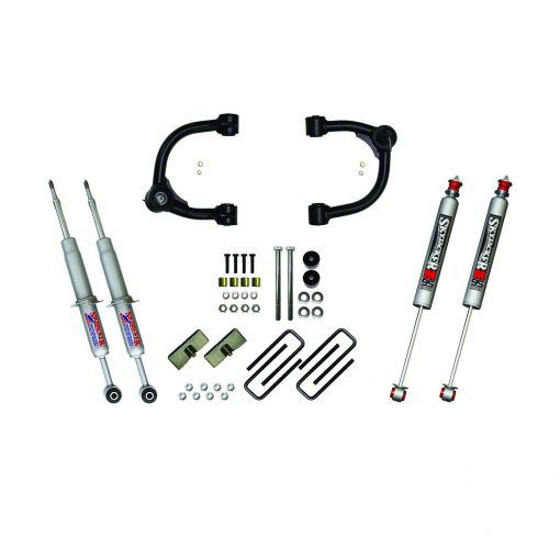 SkyJacker 3-Inch Upper A-Arm Lift Kit with Rear Lift Blocks and M95 Performance Shocks (05-15 6-Lug Tacoma, Excluding TRD Pro)