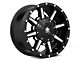 Mayhem Wheels Arsenal Gloss Black Machined 6-Lug Wheel; 17x9; -12mm Offset (05-15 Tacoma)