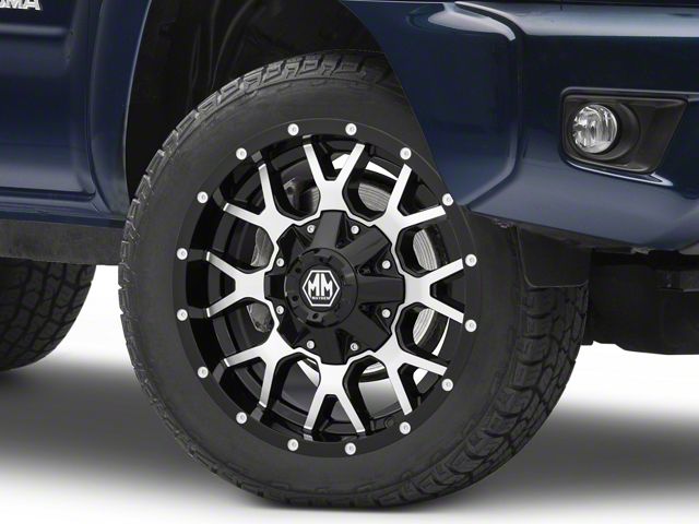 Mayhem Wheels Arsenal Gloss Black Machined 6-Lug Wheel; 20x9; 18mm Offset (05-15 Tacoma)