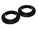 Front Coil Spring Isolators; Black (05-15 Tacoma)