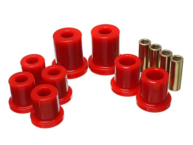 Front Control Arm Bushings; Red (03-09 4Runner)