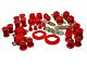 Hyper-Flex System Complete Bushing Kit; Red (05-13 6-Lug Tacoma)