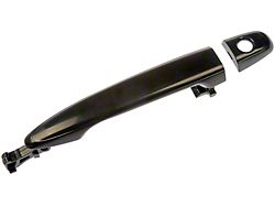 Exterior Door Handle; Smooth Black; Front Driver or Passenger Side (05-15 Tacoma)