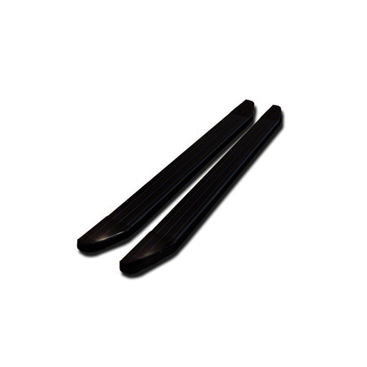 Peerless Running Boards; Black (05-23 Tacoma Double Cab)