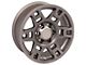 TRD 4Runner Style Satin Graphite 6-Lug Wheel; 17x7; 4mm Offset (05-15 Tacoma)