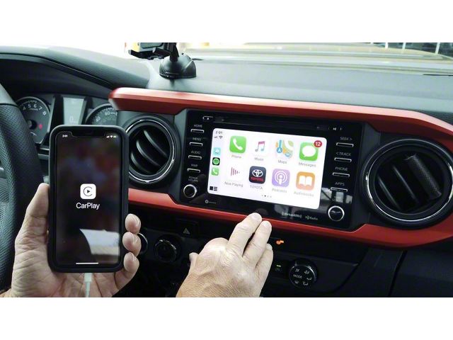Infotainment Entune 3.0 Radio with Apple CarPlay and Android Auto; No Dash Bezel Included (16-20 Tacoma)