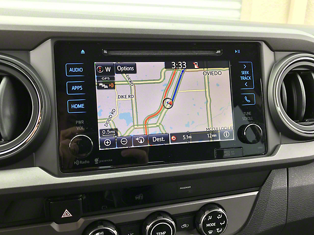 Infotainment Entune Premium GPS Navigation Radio without SiriusXM Add-On (16-19 Tacoma w/ Basic Audio)