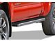 5-Inch iStep Running Boards; Hairline Silver (05-23 Tacoma Double Cab)