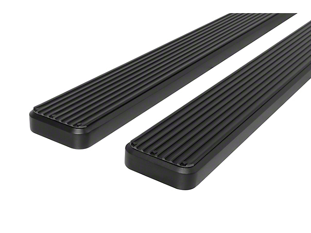 5-Inch iStep Wheel-to-Wheel Running Boards; Black (05-23 Tacoma Double Cab w/ 6-Foot Bed)