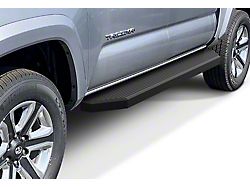 H-Style Running Boards; Black (05-23 Tacoma Double Cab)
