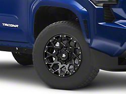 Mammoth Vex Satin Black Satin Black 6-Lug Wheel; 17x8.5; 25mm Offset (24-26 Tacoma)