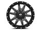 Fuel Wheels Vandal Gloss Black Milled 6-Lug Wheel; 20x9; 1mm Offset (16-23 Tacoma)