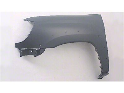 Replacement Fender with Fender Flare Holes; Front Passenger Side (05-15 4WD Tacoma; 05-15 Tacoma Pre Runner)