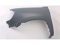CAPA Replacement Fender without Fender Flare Holes; Front Driver Side (05-15 Tacoma Base, X-Runner)