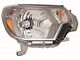 CAPA Replacement Halogen Headlight; Black Housing; Clear Lens; Passenger Side (13-15 Tacoma)
