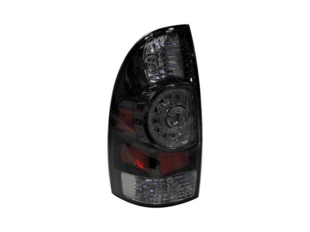 LED Tail Lights; Black Housing; Clear Lens (05-15 Tacoma w/ Factory Halogen Tail Lights)