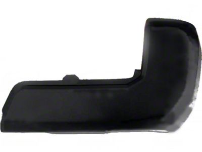 CAPA Replacement Rear Bumper End; Dark Gray; Passenger Side (16-23 Tacoma)
