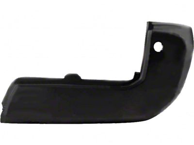 Replacement Rear Bumper End; Dark Gray; Passenger Side (16-23 Tacoma)