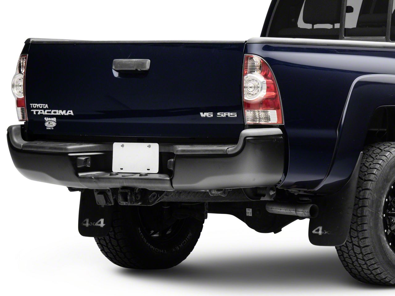 Tacoma Rear Bumper; Black (05-15 Tacoma)