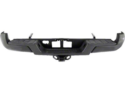 CAPA Replacement Rear Bumper; Unpainted (16-23 Tacoma)