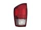 Replacement Tail Light; Chrome Housing; Red/Clear Lens; Driver Side (16-23 Tacoma TRD w/ Factory Halogen Tail Lights)