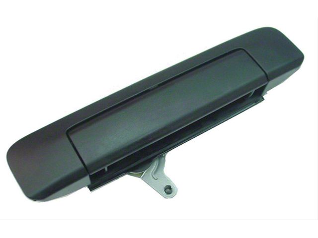 Replacement Tailgate Handle; Textured Black (05-08 Tacoma)