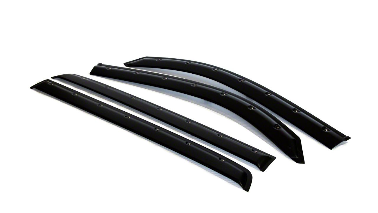 Sun Rain Visors Wind Rain Guards For 2016-2023 Toyota Tacoma