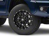 Mayhem Wheels Warrior Matte Black 5-Lug Wheel; 17x9; 18mm Offset (05-15 Tacoma)