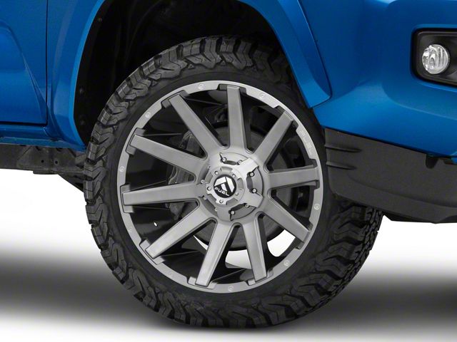 Fuel Wheels Contra Platinum Brushed Gunmetal 6-Lug Wheel; 20x9; 19mm Offset (16-23 Tacoma)