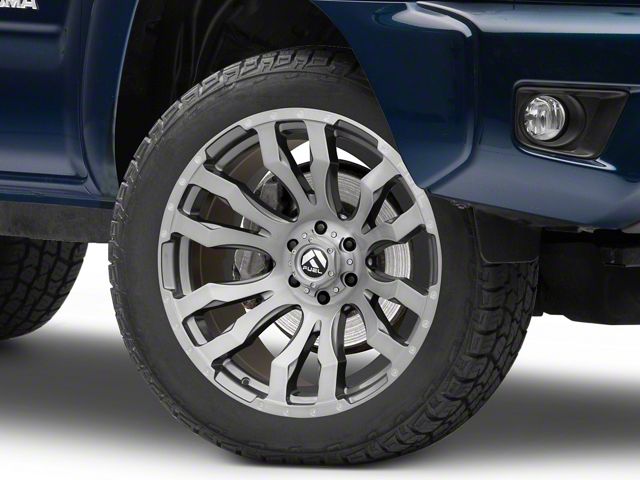 Fuel Wheels Blitz Platinum Brushed Gunmetal 6-Lug Wheel; 20x9; 1mm Offset (05-15 Tacoma)