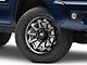 Fuel Wheels Covert Matte Gunmetal with Black Bead Ring 6-Lug Wheel; 20x9; 20mm Offset (05-15 Tacoma)