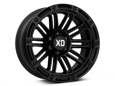 XD Double Deuce Satin Black 6-Lug Wheel; 20x9; 0mm Offset (2024 Tacoma)