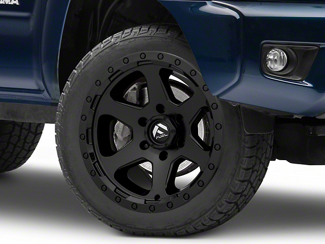 Fuel Wheels Rogue Matte Black 6-Lug Wheel; 20x9; 1mm Offset (05-15 Tacoma)