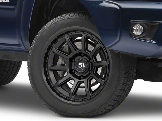 Fuel Wheels Torque Matte Black 6-Lug Wheel; 20x9; 1mm Offset (05-15 Tacoma)
